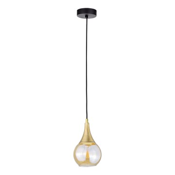 Подвесная люстра LACRIMA HONEY 1xE27/60W/230V