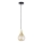 Подвесная люстра LACRIMA HONEY 1xE27/60W/230V