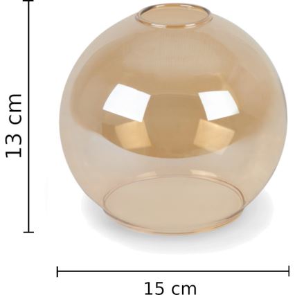 Подвесная люстра LACRIMA HONEY 1xE27/60W/230V