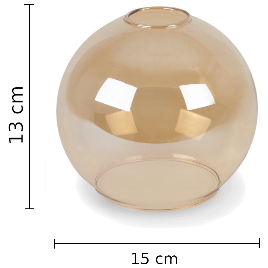 Подвесная люстра LACRIMA HONEY 1xE27/60W/230V