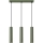 Подвесная люстра LAGOS 3xGU10/10W/230V зеленый