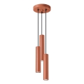 Подвесная люстра LAGOS 3xGU10/10W/230V красный