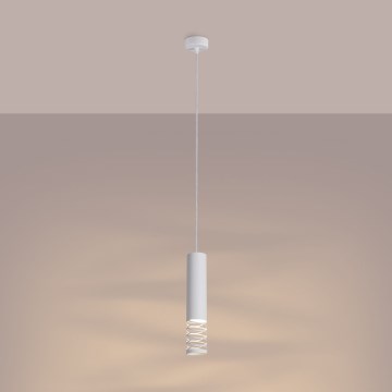 Подвесная люстра LAMI 1xGU10/10W/230V белый