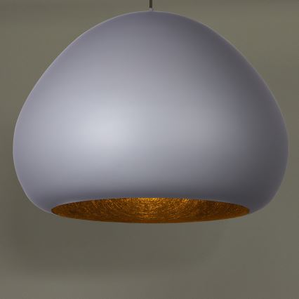 Подвесная люстра LAVA 1xE27/15W/230V серый/черный