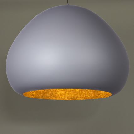 Подвесная люстра LAVA 1xE27/15W/230V серый/золотистый