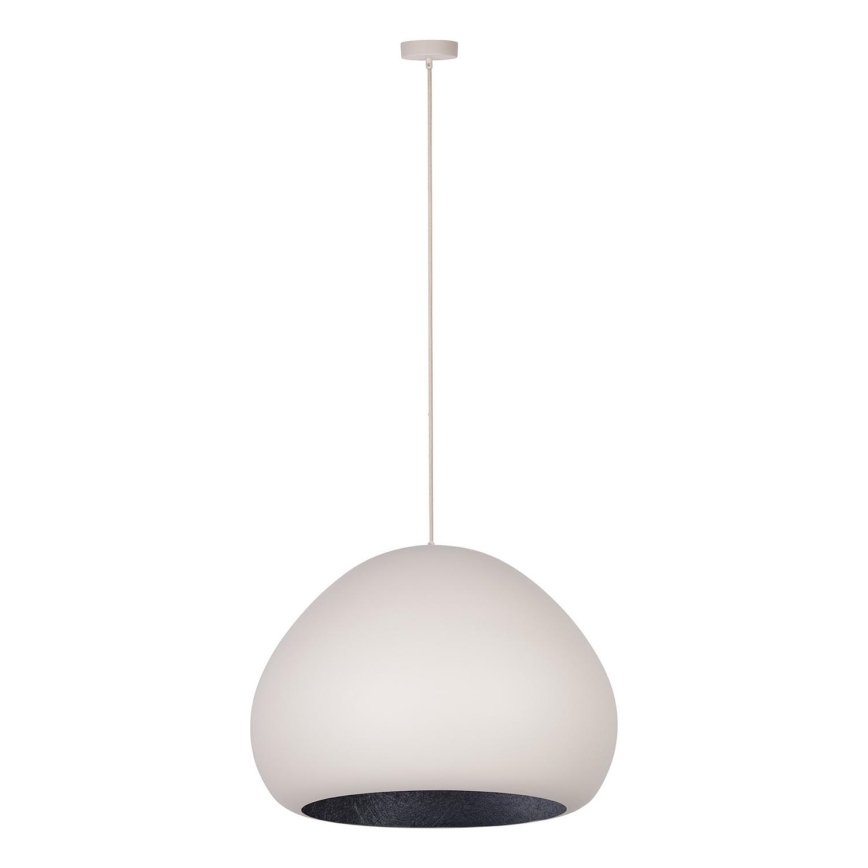 Подвесная люстра LAVA 1xE27/15W/230V кремовый/черный
