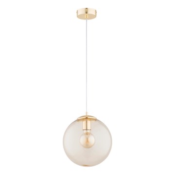 Подвесная люстра LEILA 1xE27/15W/230V золотистый