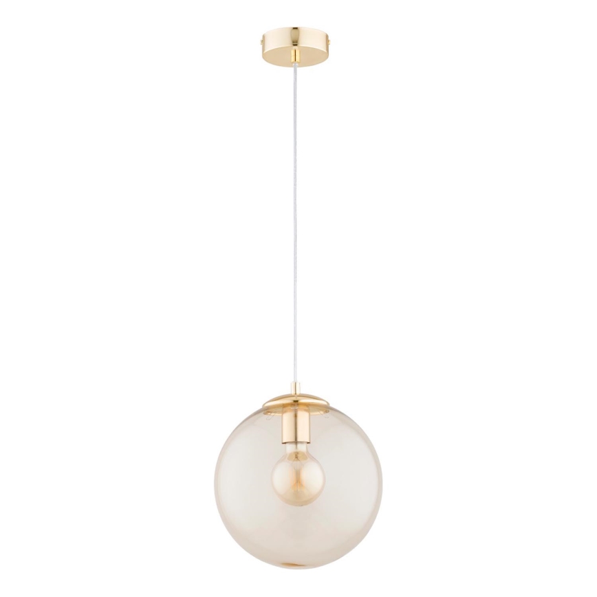 Подвесная люстра LEILA 1xE27/15W/230V золотистый