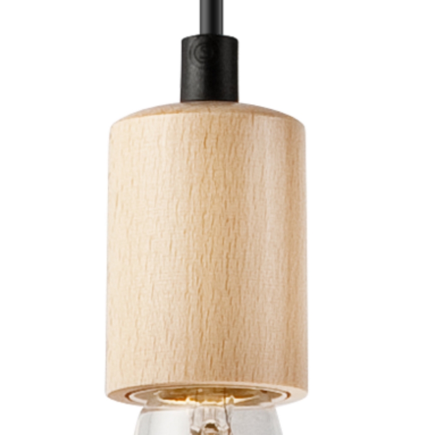Подвесная люстра LEON 3xE27/60W/230V - сертифицировано FSC