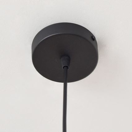 Подвесная люстра LILI 1xE27/15W/230V черный/серый