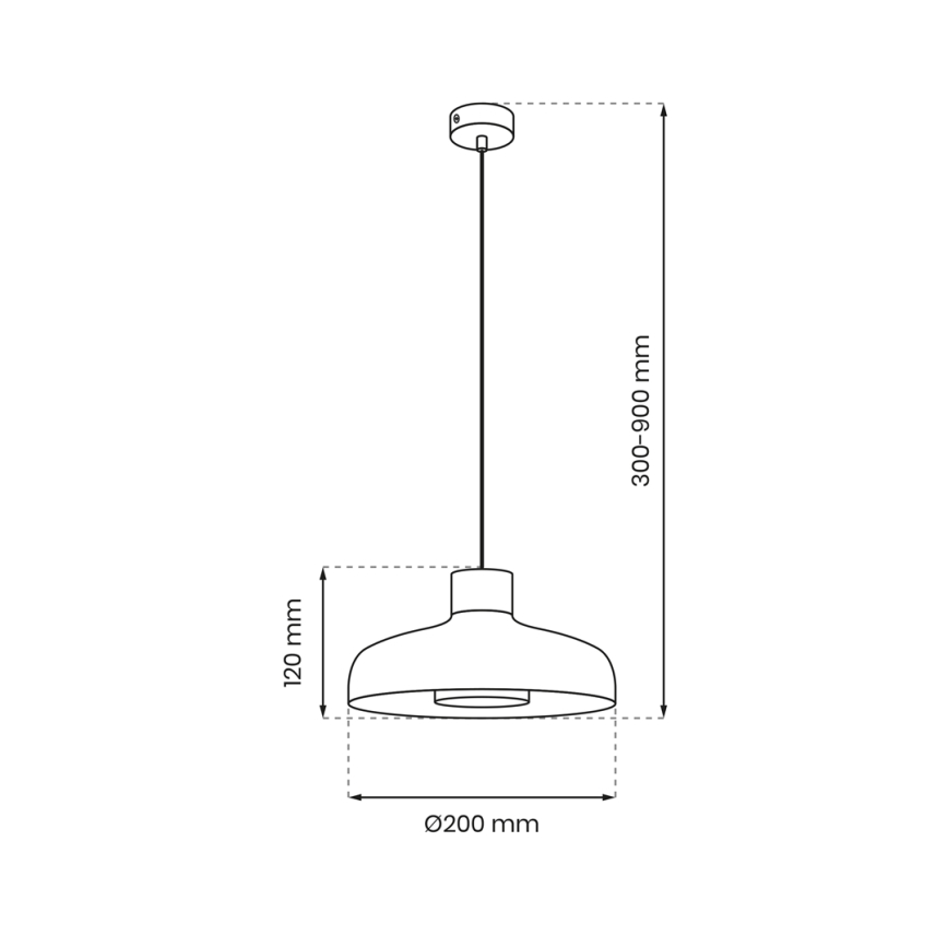 Подвесная люстра LINEA 1xGX53/12W/230V черный