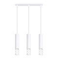 Подвесная люстра LIRO 3xGU10/10W/230V белый