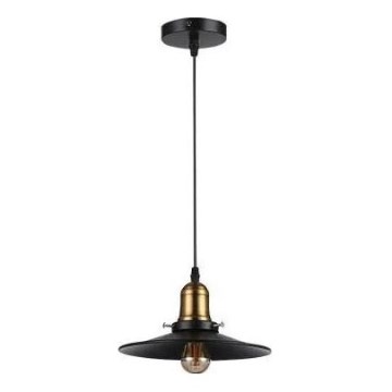 Подвесная люстра LOFT 1xE27/60W/230V диаметр 22 см черный