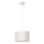 Подвесная люстра LOFT SHADE 1xE27/60W/230V диаметр 25 см белая/золотая