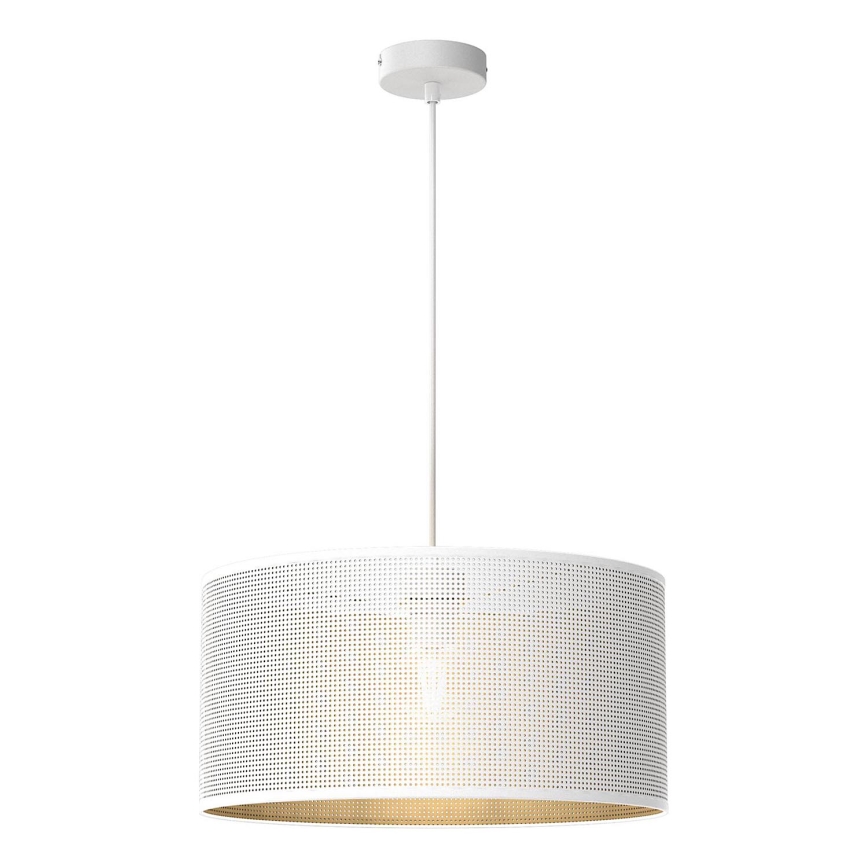 Подвесная люстра LOFT SHADE 1xE27/60W/230V диаметр 40 см белая/золотая