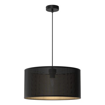 Подвесная люстра LOFT SHADE 1xE27/60W/230V диаметр 40 см черная/золотая