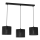 Подвесная люстра LOFT SHADE 3xE27/60W/230V черная