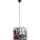 Подвесная люстра LONDON 1xE27/15W/230V серый