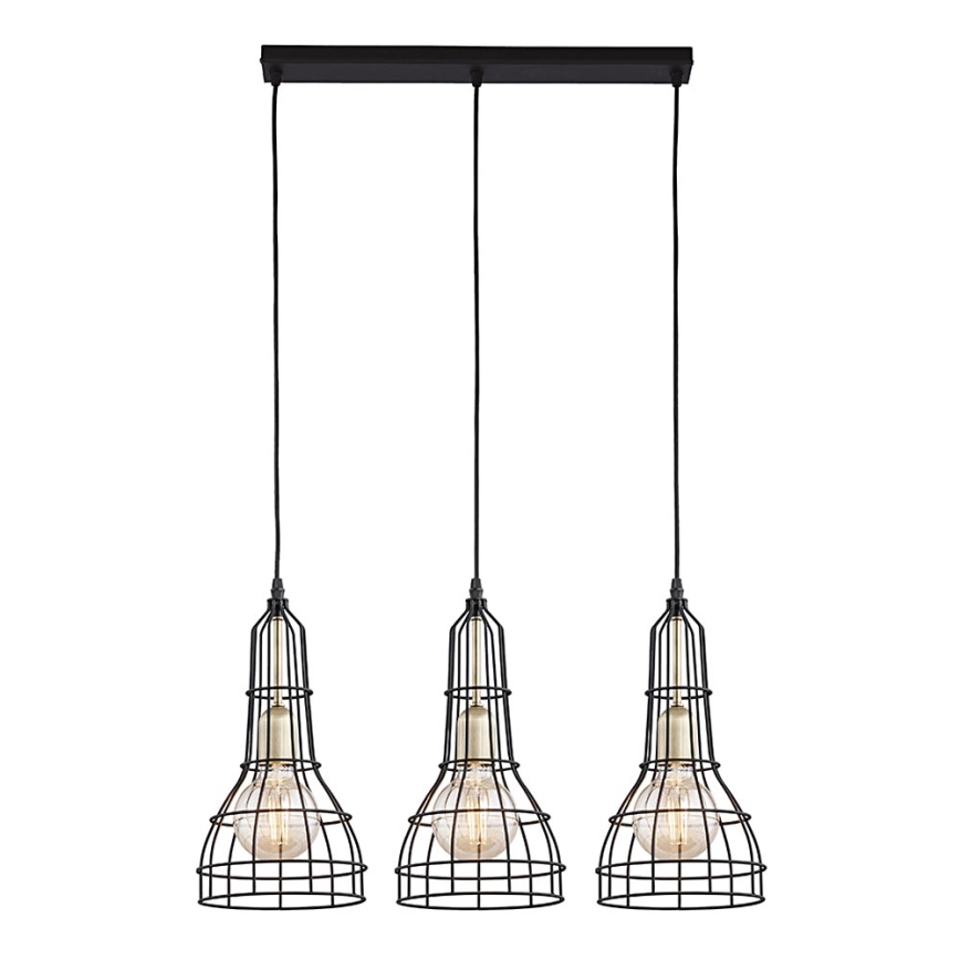 Подвесная люстра LONG 3xE27/60W/230V