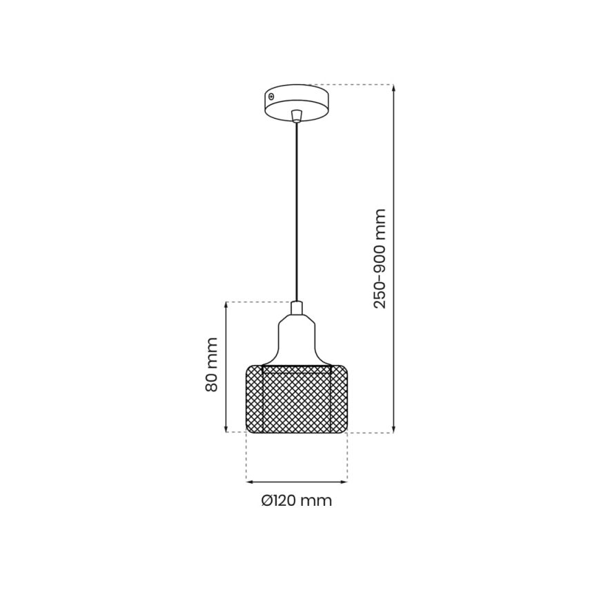 Подвесная люстра LUMI 1xG9/8W/230V