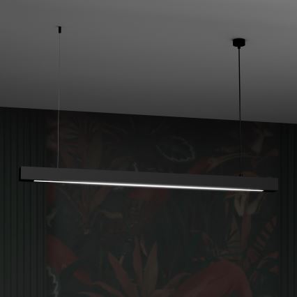 Подвесная люстра LUNGO T8 1xG13/18W/230V черный