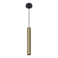 Подвесная люстра LUNGOMARE 1xGU10/10W/230V золотистый