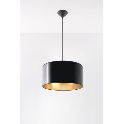 Подвесная люстра LUXOR 40 1xE27/60W/230V золотая/черная