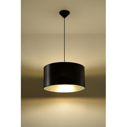 Подвесная люстра LUXOR 40 1xE27/60W/230V золотая/черная