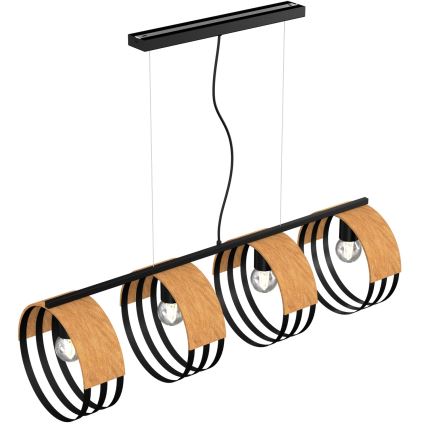 Подвесная люстра MALM 4xE27/60W/230V