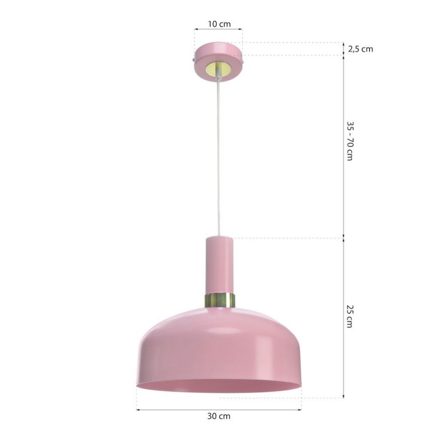 Подвесная люстра MALMO 1xE27/60W/230V