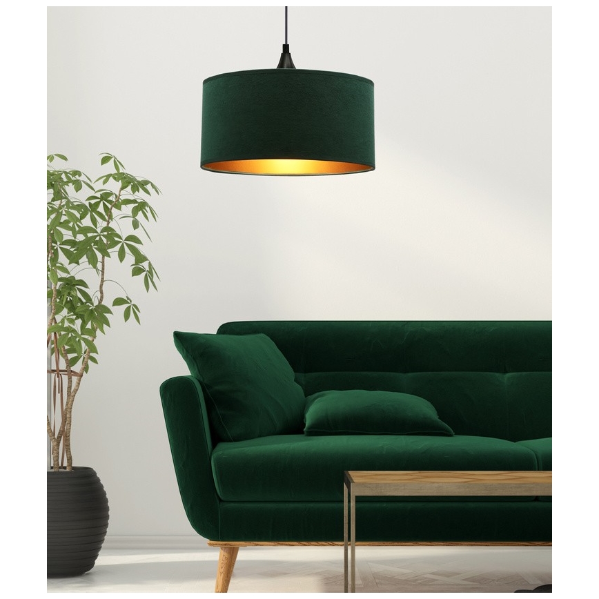 Подвесная люстра MALOTO 1xE27/60W/230V зеленый