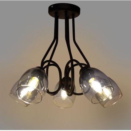 Подвесная люстра MARIETTA 5xE27/15W/230V