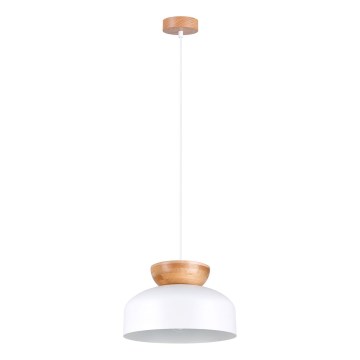 Подвесная люстра MARION 1xE27/15W/230V диаметр 29,5 см белый