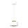Подвесная люстра MARTI 1xE27/15W/230V белый/золотистый
