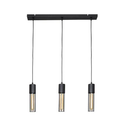 Подвесная люстра MELODY 3xE27/15W/230V черный
