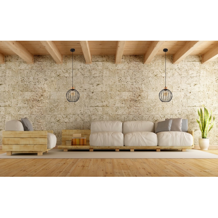 Подвесная люстра MERCURE 1xE27/15W/230V