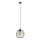 Подвесная люстра MERCURE 1xE27/15W/230V ⌀ 24 cm черная