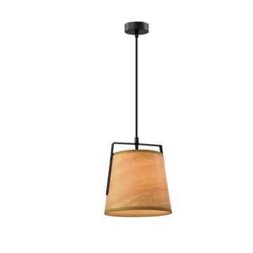 Подвесная люстра MILBURY 1xE27/40W/230V коричневый