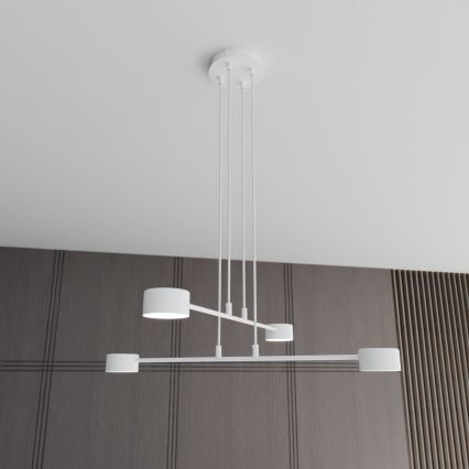 Подвесная люстра MODUS 4xGX53/10W/230V белый