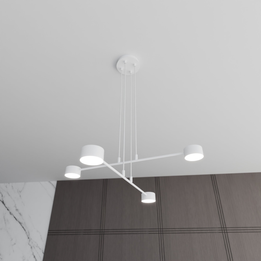 Подвесная люстра MODUS 4xGX53/10W/230V белый