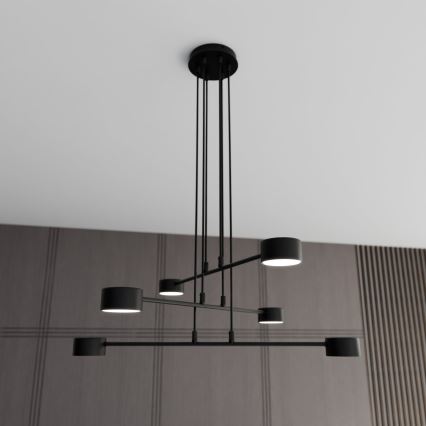 Подвесная люстра MODUS 6xGX53/10W/230V черный