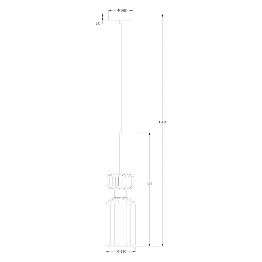 Подвесная люстра MOLLY 1xE14/40W/230V диаметр 12 см золотистый/розовый/синий