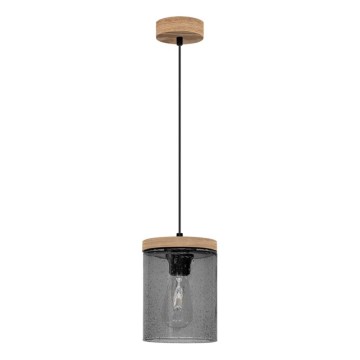 Подвесная люстра MONSUN 1xE27/60W/230V сосна