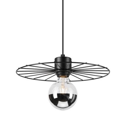 Подвесная люстра MONTANA 1xE27/15W/230V диаметр 30 см черный