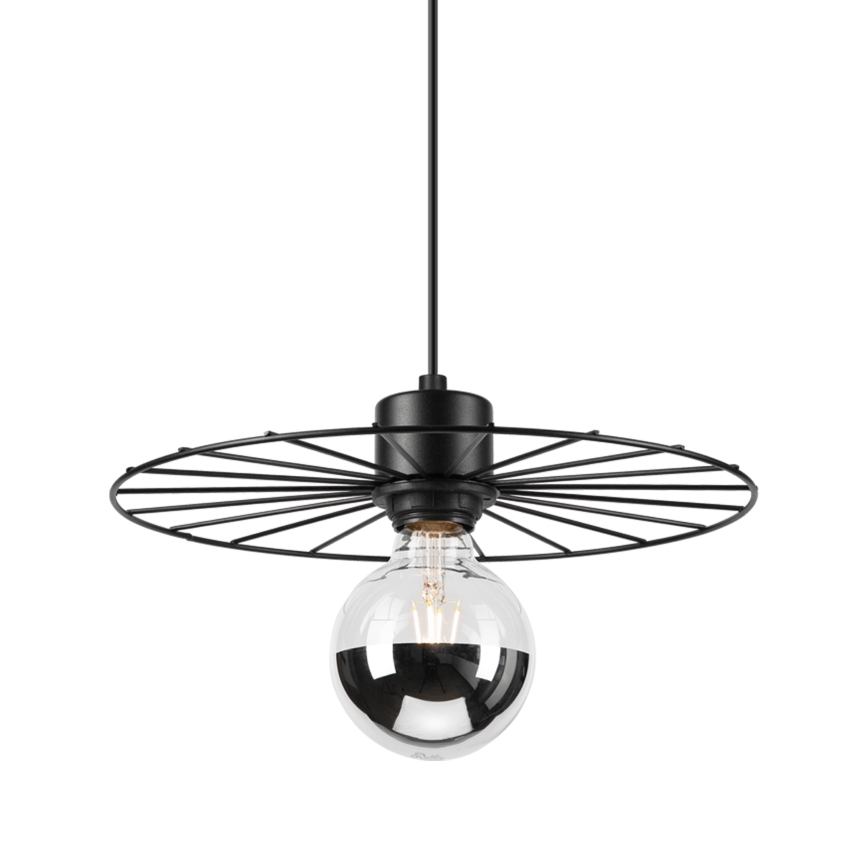 Подвесная люстра MONTANA 1xE27/15W/230V диаметр 30 см черный