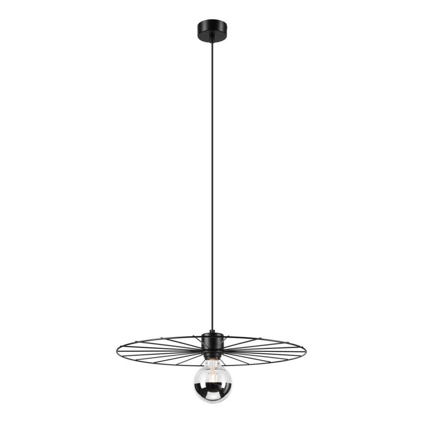 Подвесная люстра MONTANA 1xE27/15W/230V диаметр 45 см черный