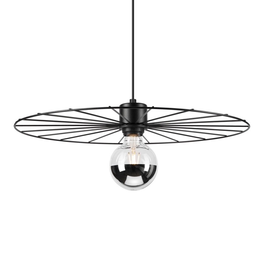 Подвесная люстра MONTANA 1xE27/15W/230V диаметр 45 см черный