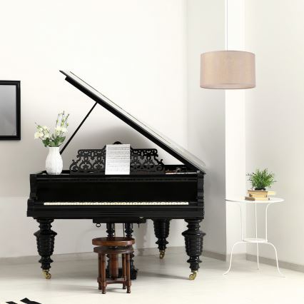 Подвесная люстра MONTE 1xE27/60W/230V золотой