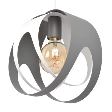 Подвесная люстра MOONLIGHT 1xE27/15W/230V серая