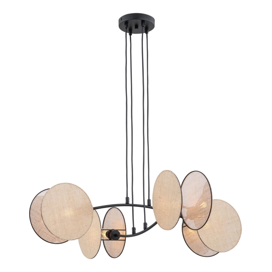 Подвесная люстра MOTIF 4xE14/10W/230V бежевый